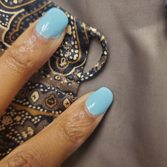 Vintage long sleeve silk jacket - Picture 4 of 7